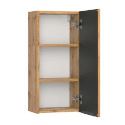 Wohnen Möbelset fürs Badezimmer modern - Crystoga (fünfteilig)