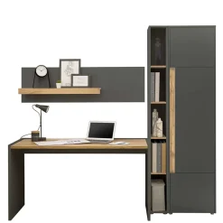 Wohnen Möbelset fürs Home Office komplett - Ahilav (vierteilig)