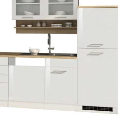 Wohnen Küche Komplett|Küchenzeilen*Möbel-Set Küche Schränke & Regale - Cuneo (elfteilig)