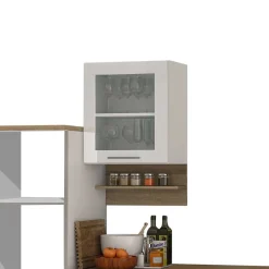 Wohnen Küche Komplett|Küchenzeilen*Möbel-Set Küche Schränke & Regale - Cuneo (elfteilig)