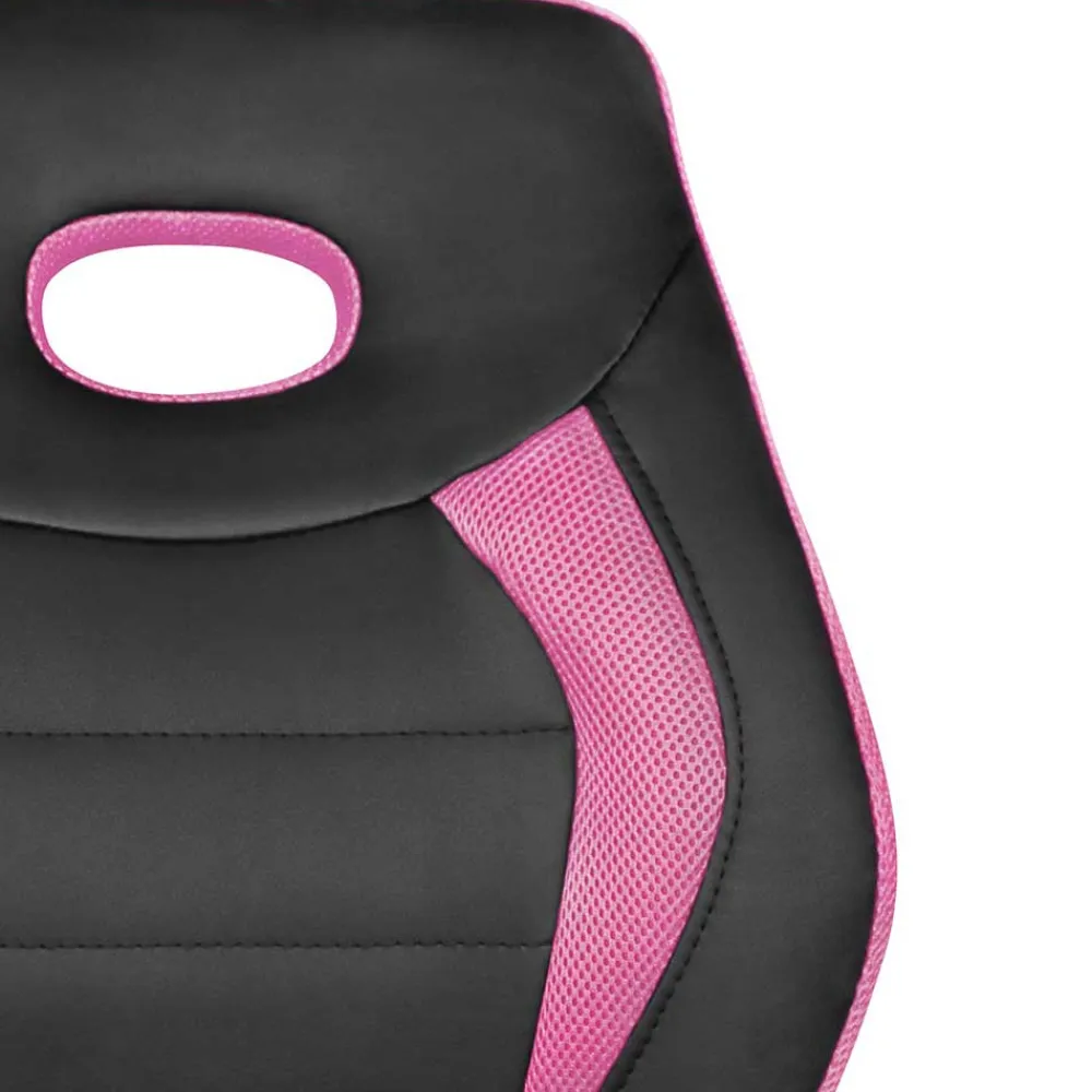 Wohnen Kinderstühle*Mädchen Drehstuhl in Schwarz Pink - Ebrus