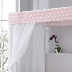 Wohnen Mädchen Himmelbett Sionara mit Ausziehbett