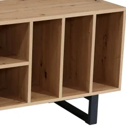 Wohnen Sideboards & Kommoden|Skandinavische Möbel*Medien Element in Wildeiche Holzoptik - Priazena