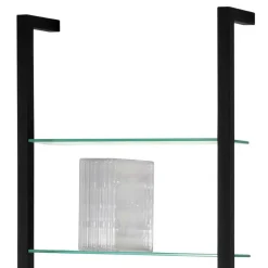 Wohnen Glasmöbel|Esszimmerregale*Medien Wand Regal mit 7 Glasböden - Clobia I