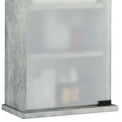 Wohnen Medizinschrank in Betonoptik abschließbar - Woba