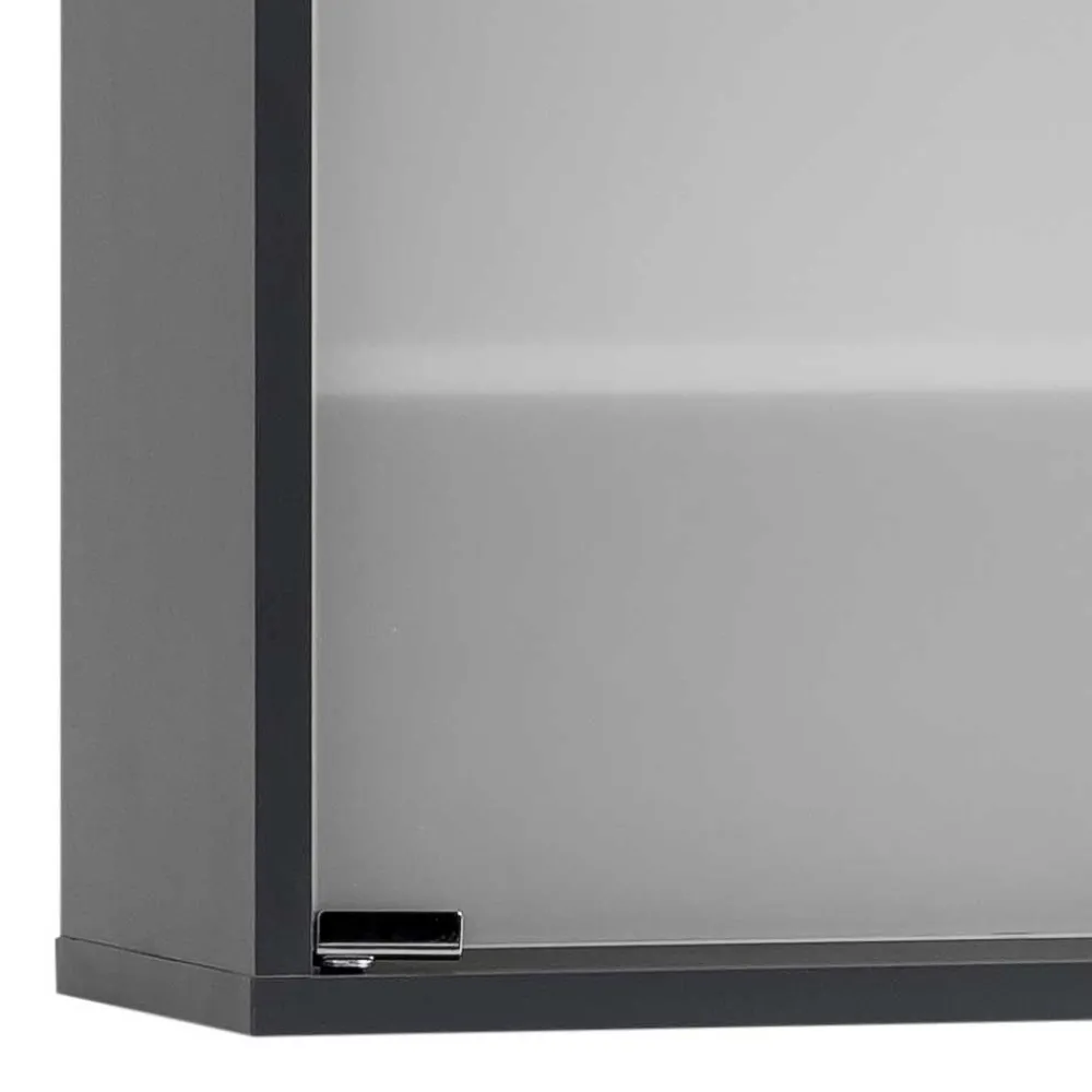 Wohnen Medizinschrank mit Doppeltür aus Glas - Lucilla