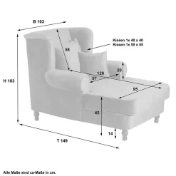 Wohnen Braune Möbel|Sessel & Hocker*Megasessel in Silbergrau Velours - Bacanova