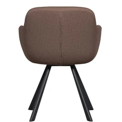 Wohnen Wohnzimmerstühle*Mesh Polsterstuhl mit Armlehnen - Charlena