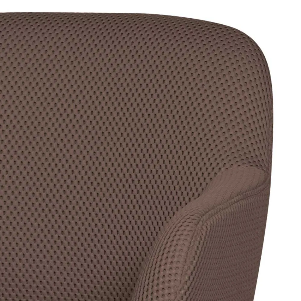 Wohnen Wohnzimmerstühle*Mesh Polsterstuhl mit Armlehnen - Charlena