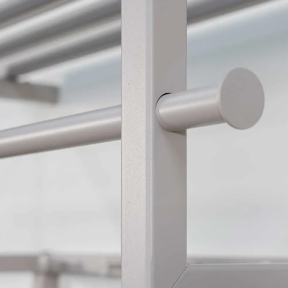 Wohnen Metall Hängegarderobe in Taupe - Solca