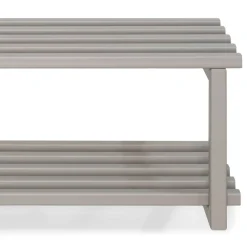 Wohnen Metall Schuhregal in Taupe - Verinaros