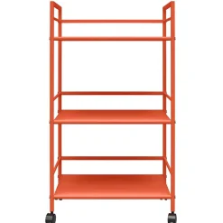 Wohnen Metall Servierwagen in Orange - Troketta