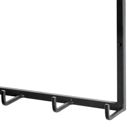 Wohnen Garderoben|Garderoben*Metall Wandgarderobe mit Hutboden - Breznia