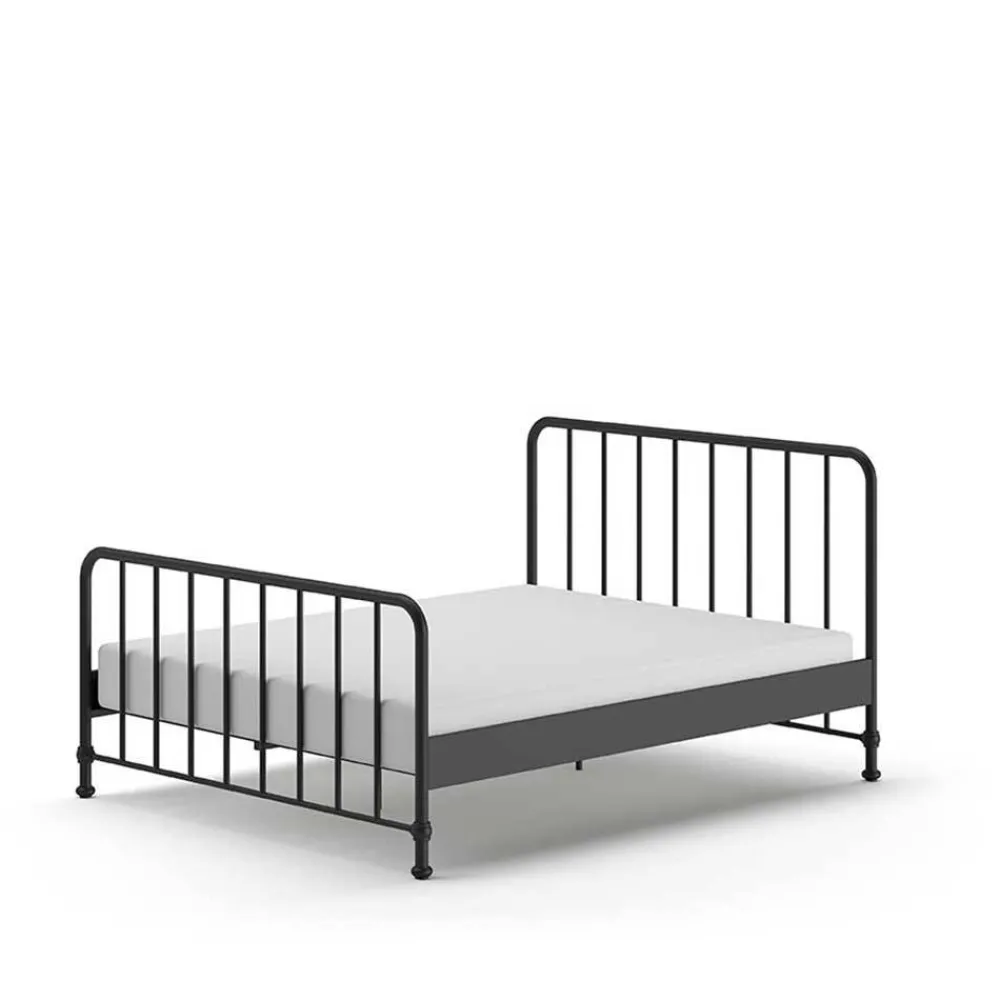 Wohnen Betten|Betten*Metallbett mit Gitter-Kopf- und Fußteil - Auricos