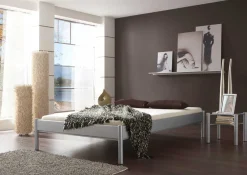 Wohnen Metallbett Violetta in Überlänge