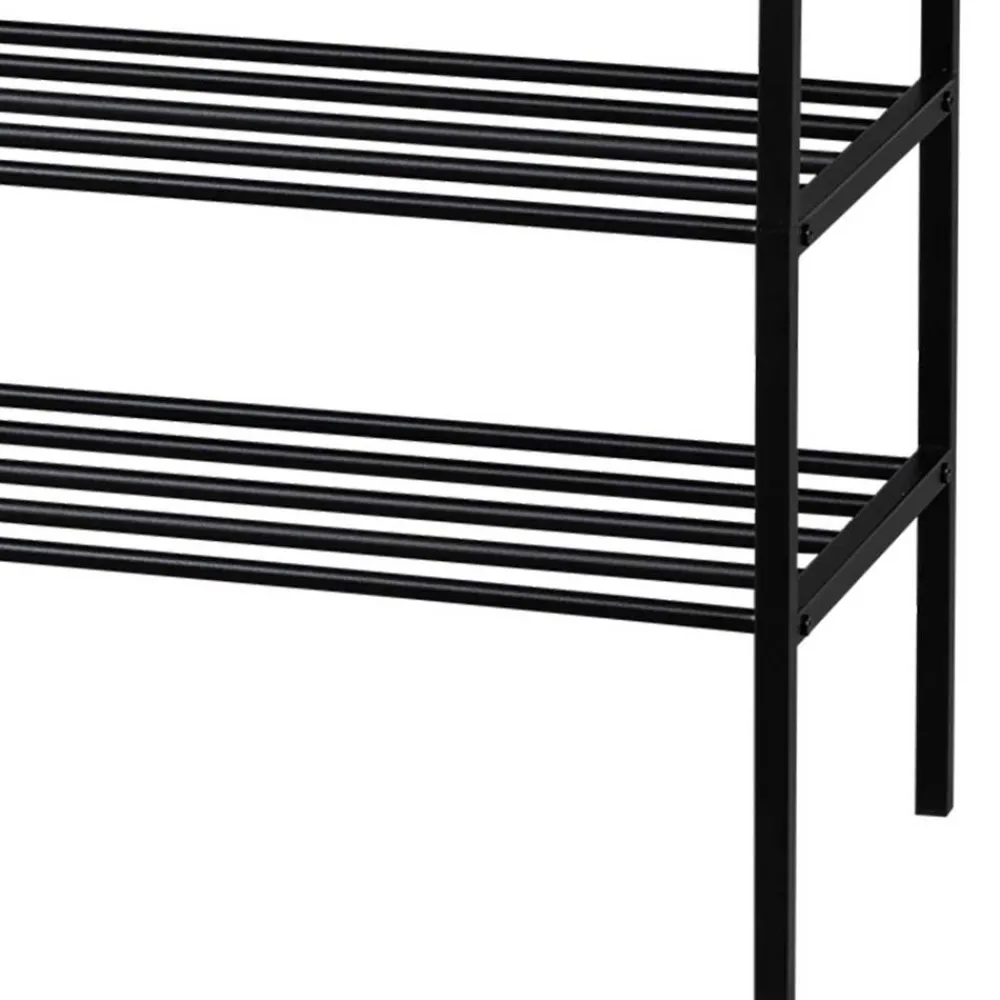 Wohnen Metallregal mit acht Schuhgittern - Top