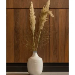 Wohnen Vasen*Metallvasen in Lichtgrau - Bario (2er Set)