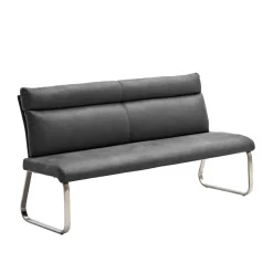 Wohnen Küchenbänke|Esszimmerbänke*Microfaser Esszimmer Bank für drei Personen - Invedito