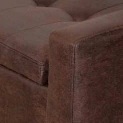 Wohnen Microfaser Polsterbank mit Hirsch Kopf - Miley