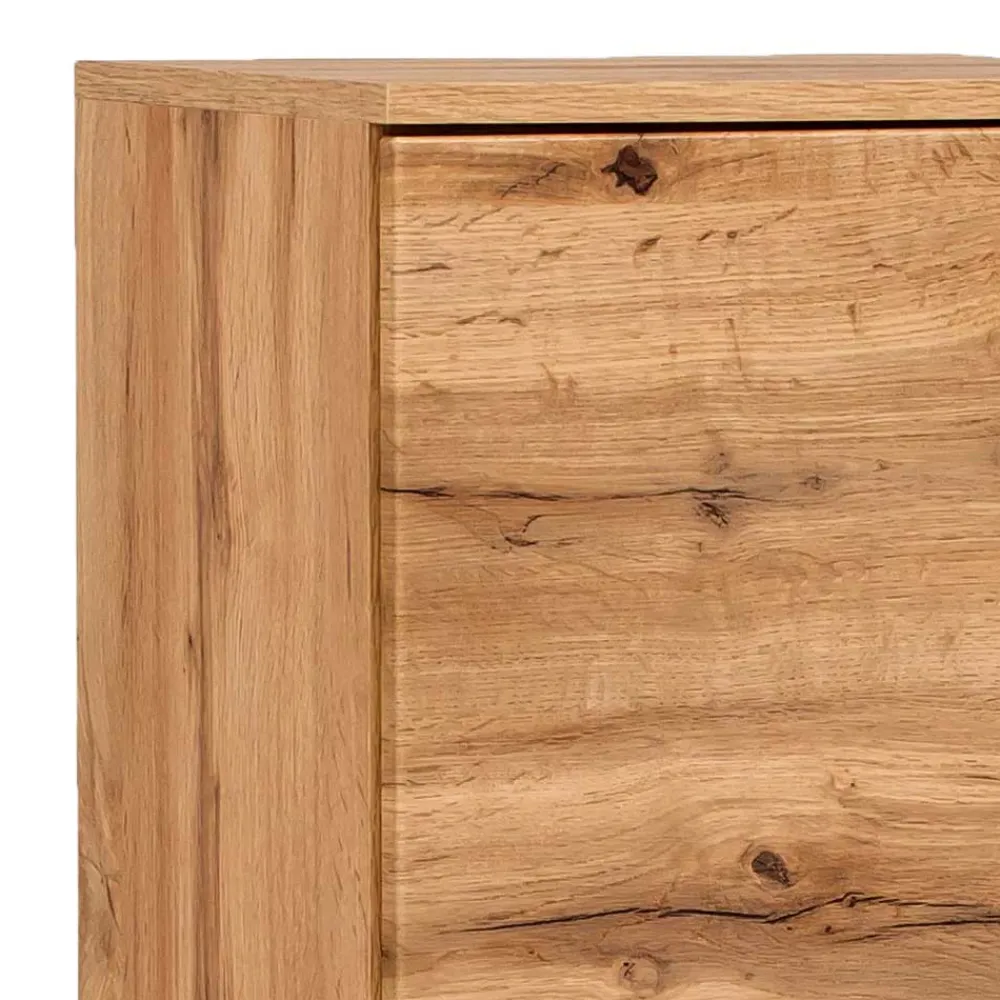 Wohnen Midi Badschrank in Holzoptik Wildeiche - Drumias