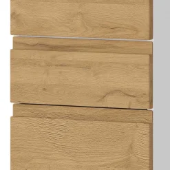 Wohnen Midi-Schrank in Wildeiche & Weiß - Aspariavo