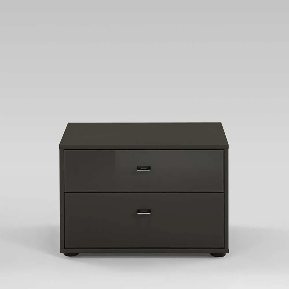 Wohnen Braune Möbel|Sideboards & Kommoden*Mini Kommode Cornea in Grau Braun