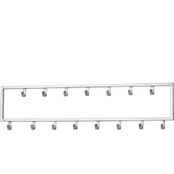 Wohnen Bürogarderoben*Minimalistische Wandgarderobe mit 15 Kleiderhaken - Mialan