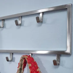 Wohnen Bürogarderoben*Minimalistische Wandgarderobe mit 15 Kleiderhaken - Mialan