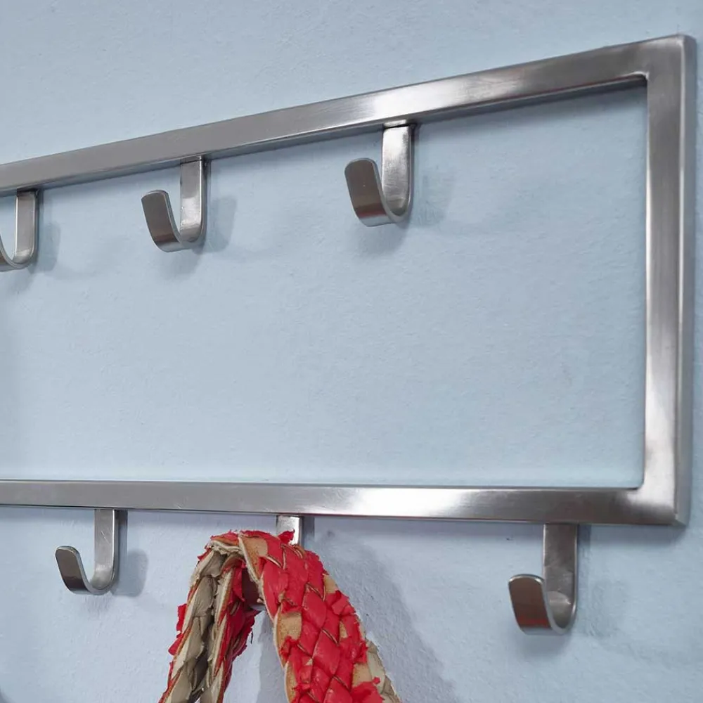 Wohnen Bürogarderoben*Minimalistische Wandgarderobe mit 15 Kleiderhaken - Mialan