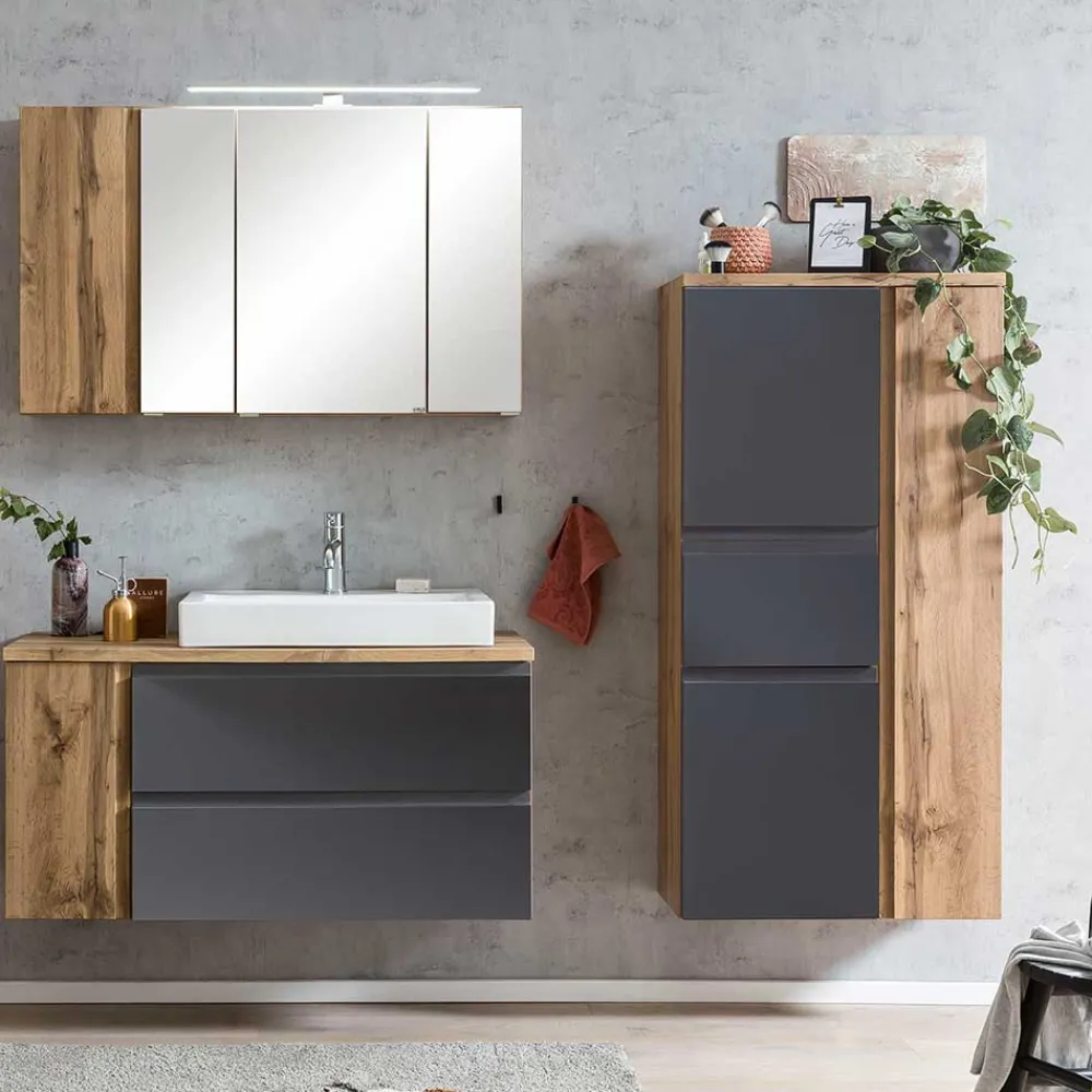 Wohnen Badschränke*Mittelgroßer Badschrank - stehend oder hängend - Jambi