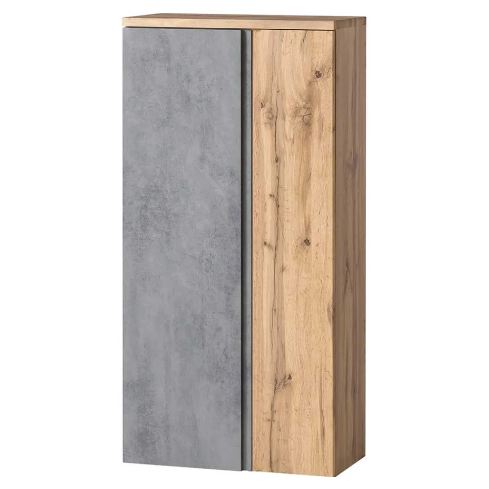 Wohnen Mittelgroßer Badschrank - 65x135x35 cm - Mia