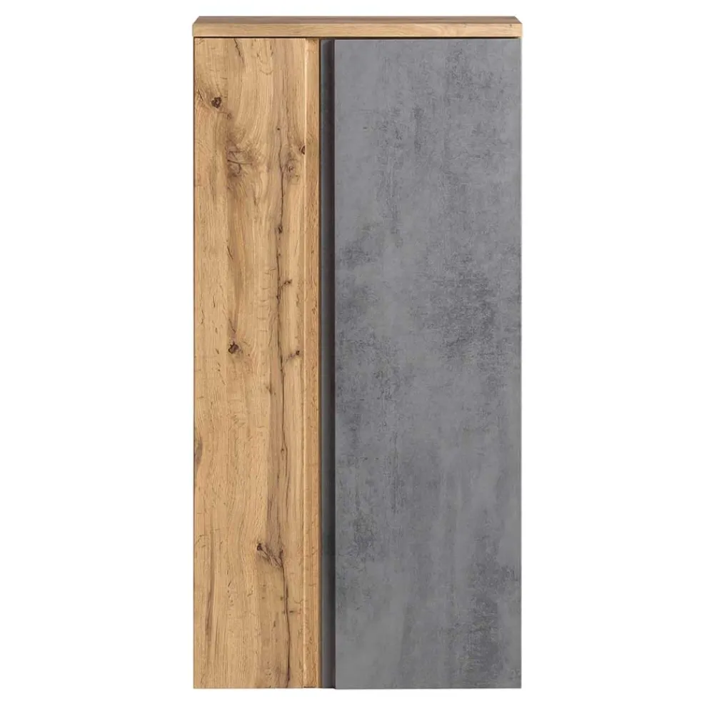 Wohnen Mittelgroßer Badschrank - 65x135x35 cm - Mia