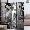 Wohnen Wohnzimmer-Regale|Paravents*Mobile Trennwand mit New York Schilder Motiv - Aurach