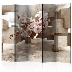 Wohnen Paravents|Wohnzimmer-Regale*Mobiler Raumteiler aus Leinwand - Lasalinas