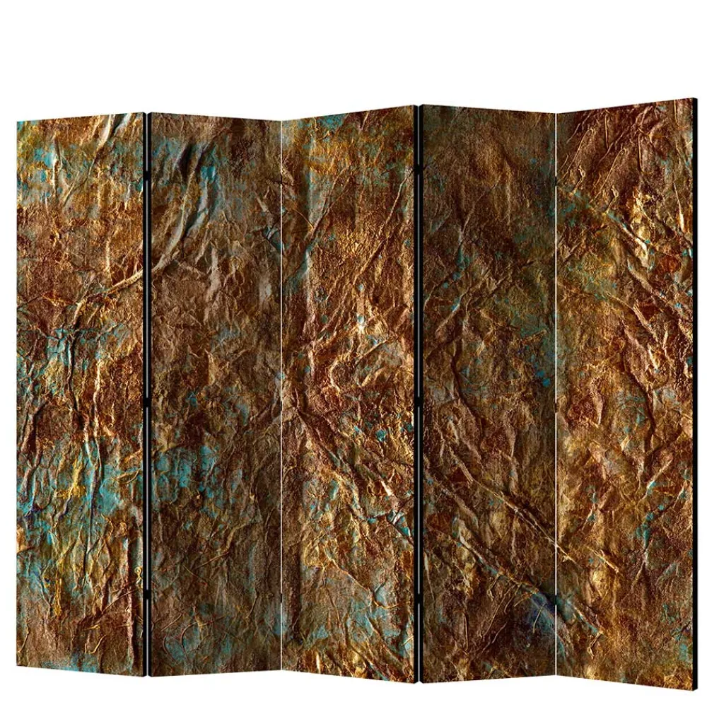 Wohnen Wohnzimmer-Regale*Mobiler Raumteiler faltbar mit abstraktem Motiv - Zirus