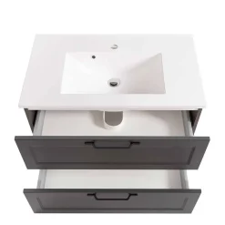 Wohnen Modern Country Badeinrichtung Set - Novelya (dreiteilig)