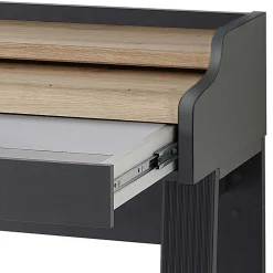 Wohnen Landhausmöbel|Bürotische*Modern Country Computertisch in Grau & Eiche - Joe