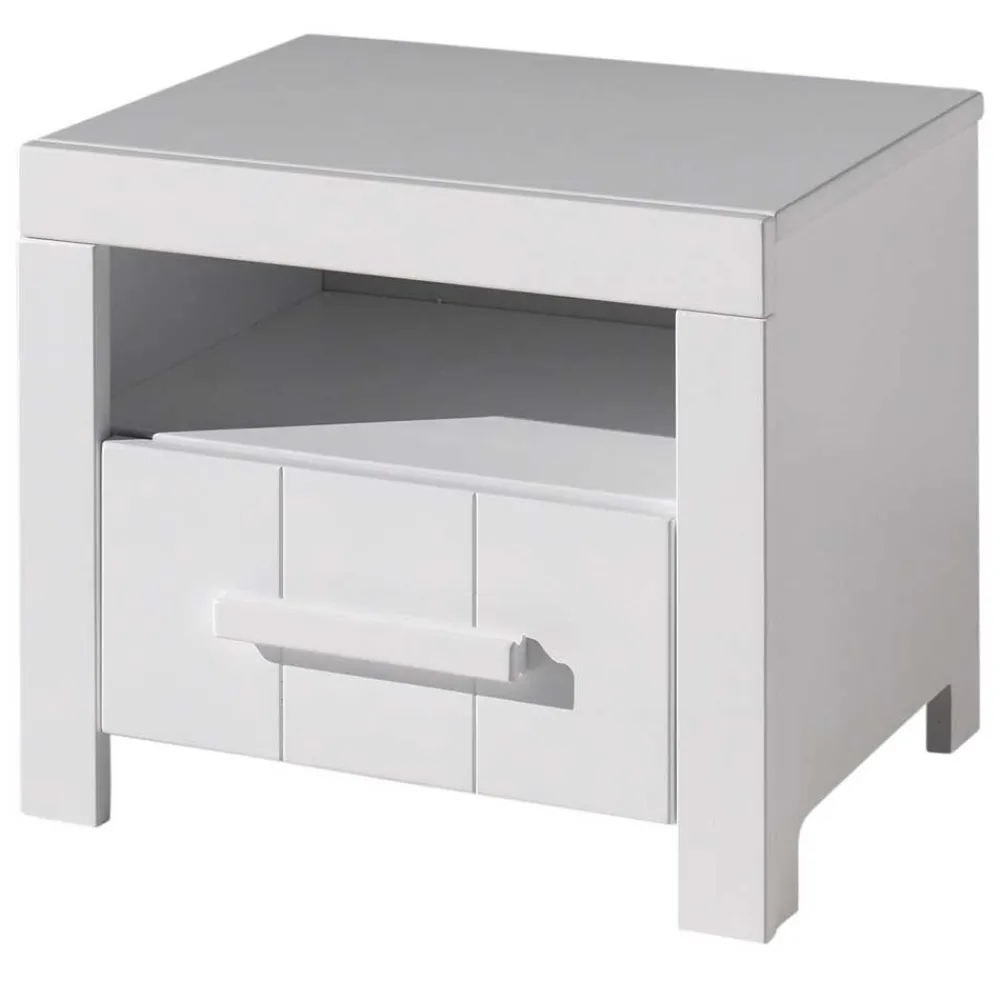 Kinder Wohnen Modern Country Kinderzimmer in Weiß - Ellen (vierteilig)