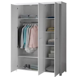 Kinder Wohnen Modern Country Kinderzimmer in Weiß - Ellen (vierteilig)