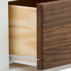 Wohnen Modern Country Nachtkommode in Weiß - Yakos