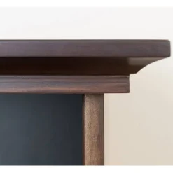 Wohnen Modern Country Nachtschrank in Dunkelbraun - Nauizia