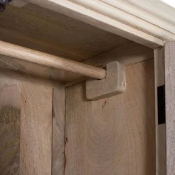 Wohnen Garderobenschränke*Modern Country Schrank mit Lamellentüren - Muray