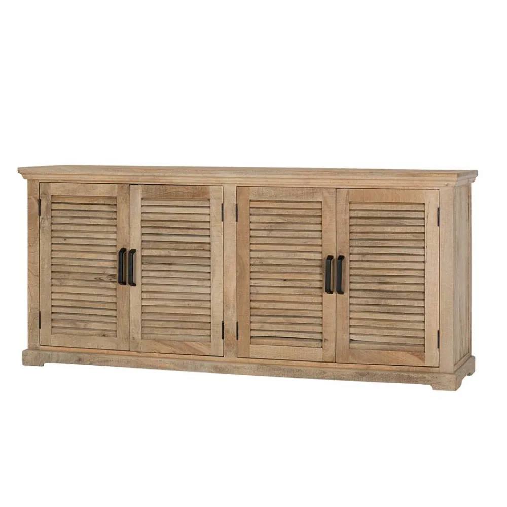 Wohnen Modern Country Sideboard mit Lamellentüren - Muray