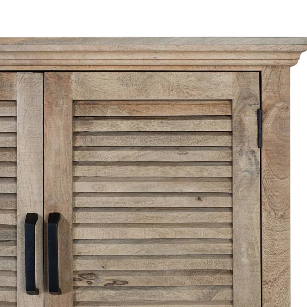 Wohnen Modern Country Sideboard mit Lamellentüren - Muray