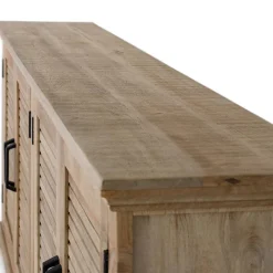 Wohnen Modern Country Sideboard mit Lamellentüren - Muray