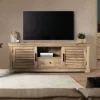Wohnen Modern Country TV Board mit Lamellentüren - Muray