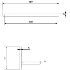 Wohnen Wohnwände|Wohnwand*Modern Country Wohnwand Set - Buleta (vierteilig)