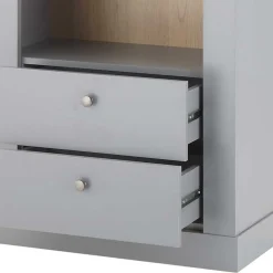 Wohnen Wohnwände|Wohnwand*Modern Country Wohnwand Set - Buleta (vierteilig)