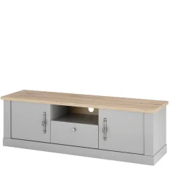 Wohnen Wohnwände|Wohnwand*Modern Country Wohnwand Set - Buleta (vierteilig)