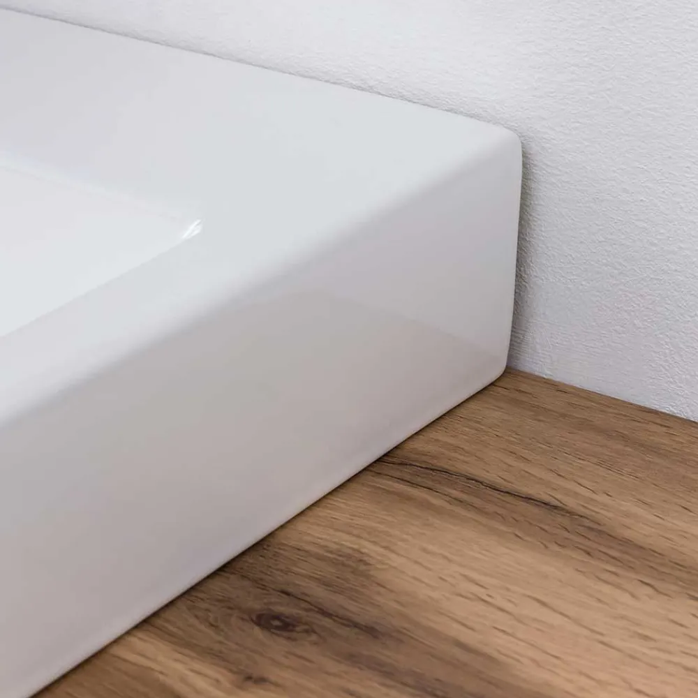 Wohnen Badezimmer Komplett*Moderne Badeinrichtung in Dunkel - Noricas I (dreiteilig)